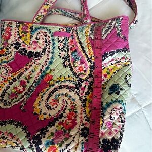 Vera Bradley Multicolor Floral Quilted Tote